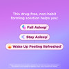 OLLY Sleep Gummy, 3 mg Melatonin, L-Theanine, Chamomile, Lemon Balm, Sleep Aid