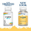 SOLARAY L Lysine 500 mg Capsules - Free-Form Essential Amino Acids Supplement