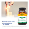 Country Life L-Arginine Caps with Vitamin B-6, 500mg, 100 Vegan Capsules