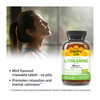 Country Life L-Theanine Fast-Acting 100mg, 60 Chewable Tablets, Mint- Flavored