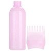 Laven Hair Color Applicator Bottles Shampoo Hair Color Oil Comb Applicator Tool Hair Coloring Dyeing for Salon Beauty(Pink)