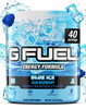 G Fuel Blue Ice Energy Drink Powder, Pre Workout Caffeine Mix for Gaming, Sugar