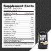 NutraBio Classic Whey Protein Powder- 25G of Protein Per Scoop