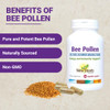 NEW ROOTS HERBAL Bee Pollen Capsules (1000 mg) All Natural Bee Pollen Supplement