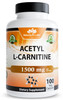 NaturaLife Labs Acetyl L-Carnitine (ALCAR) 1500 mg per Serving