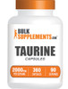 BulkSupplements.com Taurine Capsules