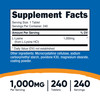 Nutricost L-Lysine 1000mg, 240 Tablets