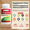 Best Naturals 3 Pack L-Arginine 1000 mg 120 Tablets