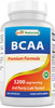 Best Naturals BCAA Branch Chain Amino Acid, 3200mg per Serving, 200 Capsules