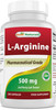 Best Naturals L-Arginine 500mg 250 Capsules