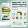 Best Naturals L-Tyrosine 500 Mg 180 Capsules