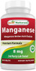Best Naturals Manganese (Manganese Amino Acid Chelate) 8 mg- 250 Tablets