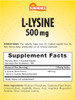 Sundance L-Lysine 500mg - 120 Caplets - Free Form Amino Acid