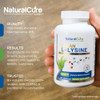 Natural Cure Labs Clean L-Lysine 600mg, 120 Capsules