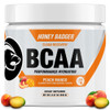 Honey Badger BCAA + EAA Amino Acids Powder, BCAAs + L-Glutamine, Keto, Vegan