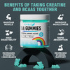 VIFSSG EAA Gummies 120 Gummies (Blue Raspberry), Essential Amino Acids