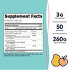 Nutricost Creatine Monohydrate Powder for Women, Micronized, Peach Mango Flavor
