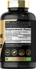 Carlyle L Glutamine Capsules - 1500mg - 240 Count