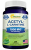 aSquared Nutrition Acetyl L-Carnitine 1000mg Max Strength