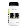 NutraBio 100% Pure GABA Supplement (Gamma-Aminobutyric Acid), 500mg