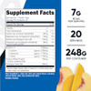 Nutricost BCAA+ Hydration Peach Mango Flavor (20 Stickpacks)