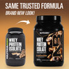 NutraBio 100% Whey Protein Isolate Protein Powder, 25g Protein with Complete