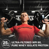 NutraBio 100% Whey Protein Isolate Protein Powder, 25g Protein with Complete