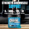 Better Fitness Creatine Monohydrate Infused Gummies, Blueberry Flavor, 120