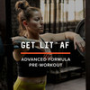 BEYOND RAW LIT Advanced Pre Workout Formula, ICY Fireworks, for Energy, Focus
