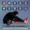 GYMMIES Creatine Monohydrate Gummies - Muscle Growth, Performance, Endurance