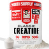 Old School Labs Micronized Creatine Monohydrate with No Bloat BioFit Probiotic