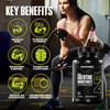NutraBio Pure Micronized Creatine Monohydrate Capsules, Creatine Pills, Supports