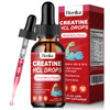 Creatine HCL Liquid Drops for Men & Women, Creatine Hydrochloride