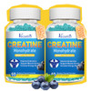 2 Pack Creatine Monohydrate Gummies for Women & Men, Sugar Free Vegan Creatine