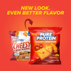 Pure Protein Cheesy Crackers, Cheddar, High Protein Snack, 10G Protein, 1.06 Oz