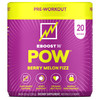EBOOST POW Natural Pre Workout Powder - 20 Servings