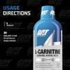 GAT Sport Essentials Liquid L-Carnitine 3000, Blue Raspberry, 16 oz