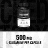 Jacked Factory L-Glutamine Capsules 500mg