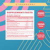Podium Nutrition Training Salt + Electrolytes Powder, Strawberry, Post Workout