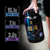 HOSSTILE ISO[H1] Grass Fed Whey Protein Isolate with Digestive Enzymes, Whey