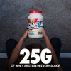GHOST Whey Protein Powder, Milk Chocolate - 2LB, 25G of Protein