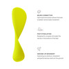 Naboso Duo Sensory Double-Sided Insole, Thin Men's and Women's Textured