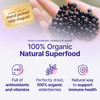 Certified USDA - 100% Organic Dried Elderberries - 1lb Bulk