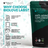 BioLove Labs NAD 3 in 1 Booster: Nicotinamide Riboside (NR), Fisetin