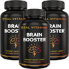 Vital Vitamins Brain Supplements for Memory and Focus (3 Pack)