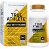 True Athlete ZMA + L Theanine Capsules, Zinc, Magnesium, and Vitamin B6