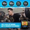 ALPHA LION Superhuman Burn, 2 in 1 Metabolism Booster Pre Workout and Men's