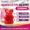 Quercetin Gummies - 2500MG Quercetin with Bromelain L-theanine & Zinc