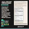 ONNIT Alpha Brain Focus Shot, Tropical Flavor, Nootropic Dietary Supplement