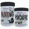 Insane Labz Psychotic Saw and Bloodbath Pre Workout Nitric Oxide Booster Stack